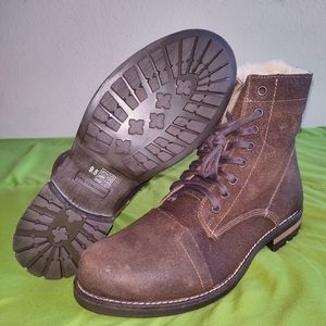 Luxe De Leon Men's Arco Lace-Up Boots Men's 9.5